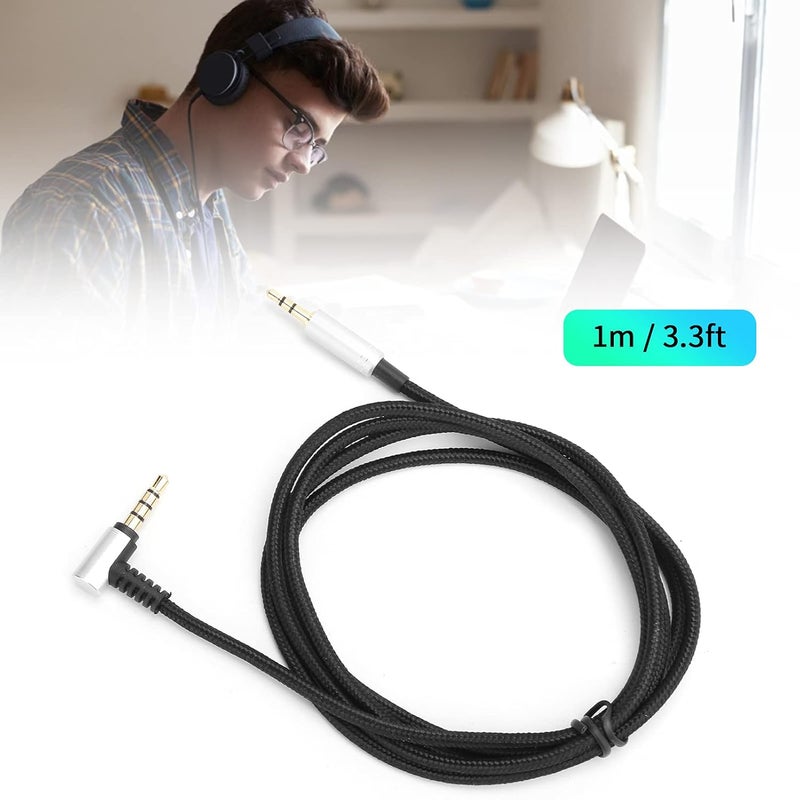 Ashata 3.5mm to 2.5mm Male Audio Cable Aux Cord for PS4, for Turtle Beach PX5 PX4 XP500 XP400 X42 Audio Replacement Wire, 1m / 3.3ft, Plug and Play - Image 3