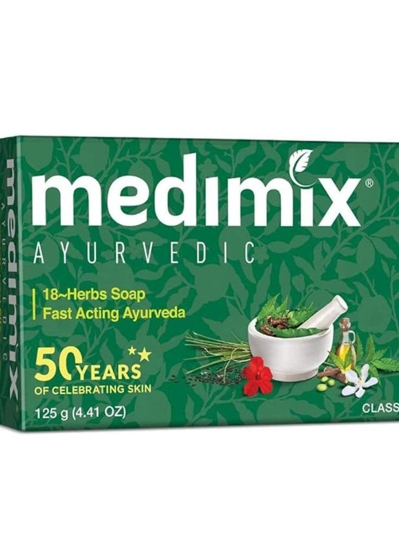 Medimix Classic 18 Herbs Soap, 125g x 5 units  - Image 3