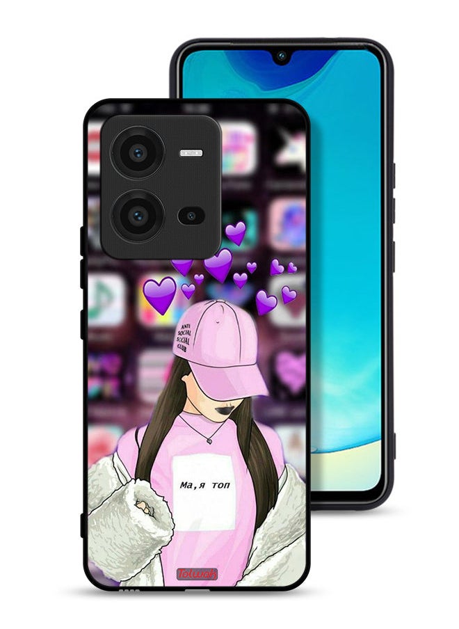 Tolwak - Vivo V25 5G Protective Case Cover Anti Social Club - Image 1