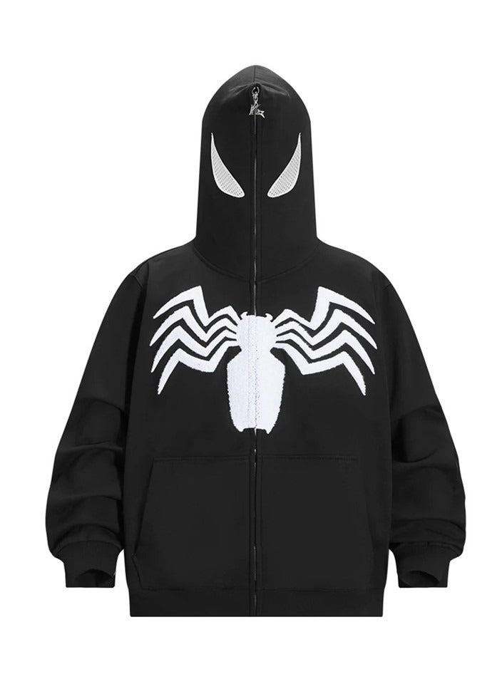 Loquat Crossing Spider Man 2023 Spider Man 3D Digital Print Hoodie