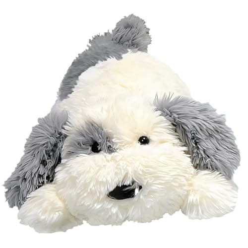 Crillop Weighted Plush Dog Stuffed Animal 24 inches 4 lbs Soft Plushie for Kids and Adults Dog Medium - Image 1