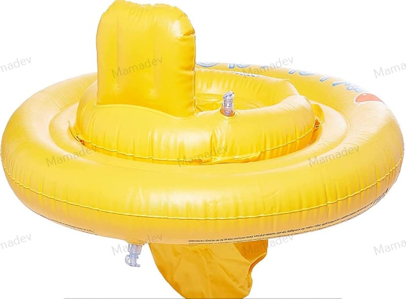 Mamadev ®:- Baby Bath Swimming Ring Swim Tube Inflatable for Girls Boys Kids Swimming Tube(1 to 3 Years)(Multi Color)(1 PIS) - Image 4