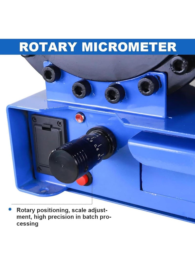 GGOOT Hydraulic Hose Crimping Machine - Portable Crimping Tool with 7 Sets of Dies for Hardware Processing  - Image 5