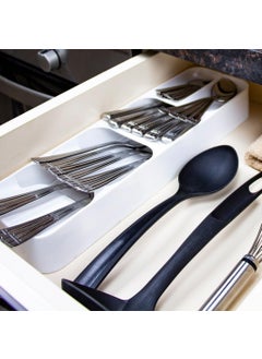 DECOBELLA New Generation Drawer Cutlery Holder with Ramp  - Image 3
