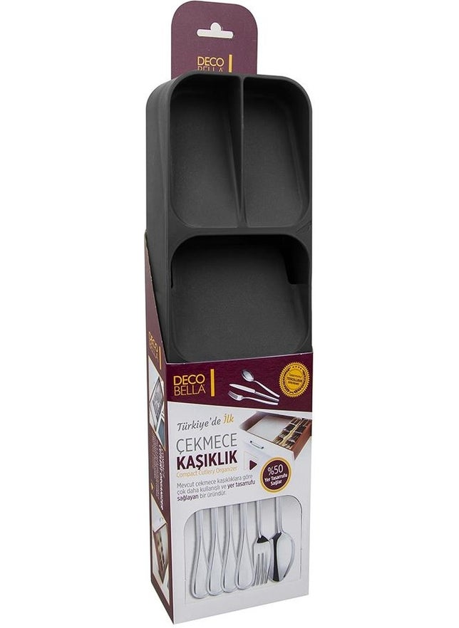 DECOBELLA New Generation Drawer Cutlery Holder with Ramp  - Image 1