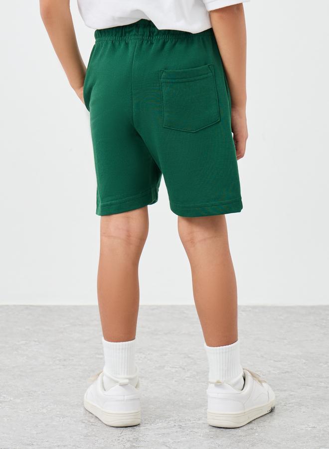 ستايلي شورت ستايلي أولاد موحد للمدرسة سادة برباط - Image 4