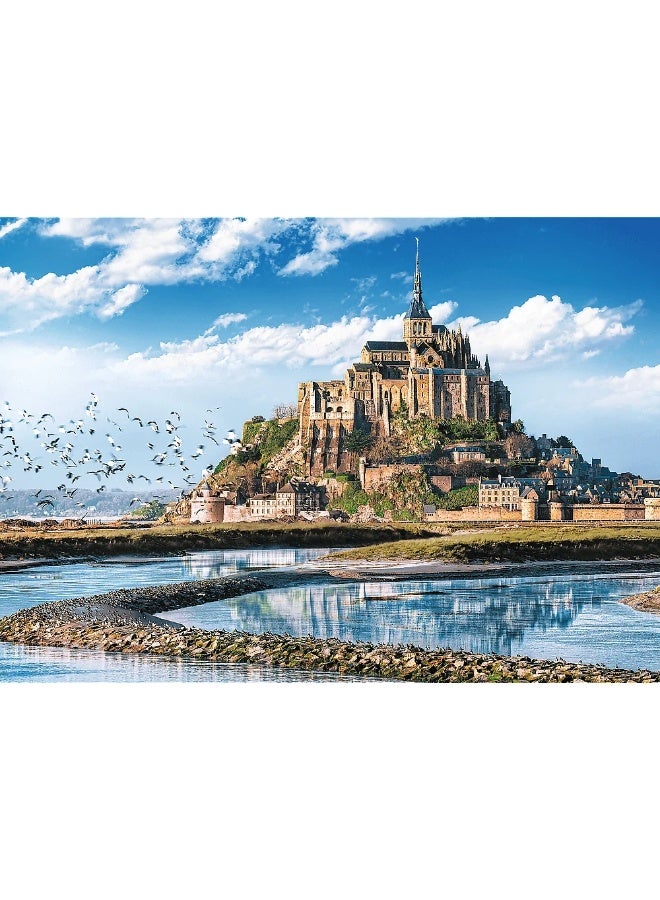 Trefl - Mont Saint-Michel, France Puzzle 1000 Pieces - 10766 - Image 2