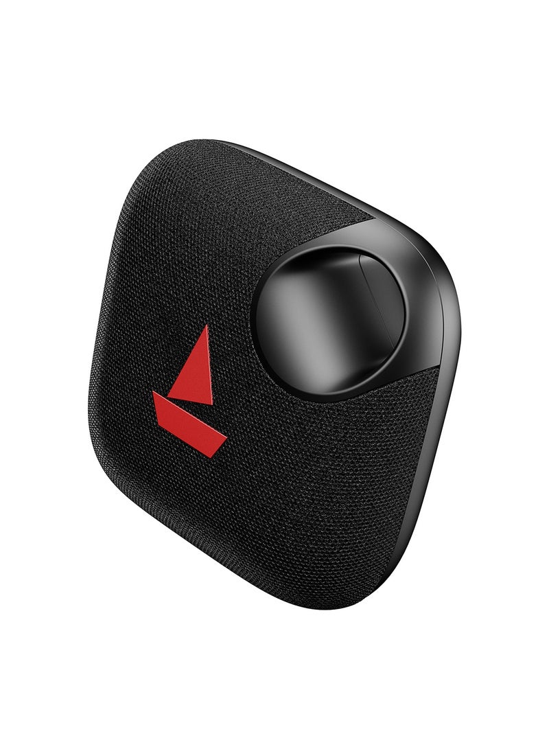 boAt Stone 190 Pro w/ 5W Signature Sound, Up to 12hrs of Playtime, TWS Feature, Built-in Mic, Bluetooth v5.3, AUX Port, TF Card Connectivity, IPX6 & Type-C Bluetooth Speaker Raging Black - Image 1