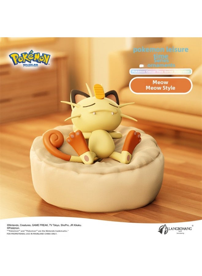 Generic - Langbowang Genuine Baokemeng Leisure Time Series Desktop Ornaments Sleeping Posture Second Generation Car Handset-Color:Small Fire Dragon [96 In Full Box]] - Image 1