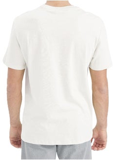 Nileton Relaxed Fit T-shirt For Men – Cotton - Half Sleeves Crew Neck Tee  - Image 2