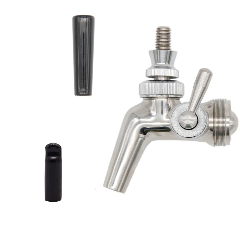 Beer Flow Control FaucetHomebrew Beer Craft TapForward Sealing P Flow Control Stainless Steel Faucet