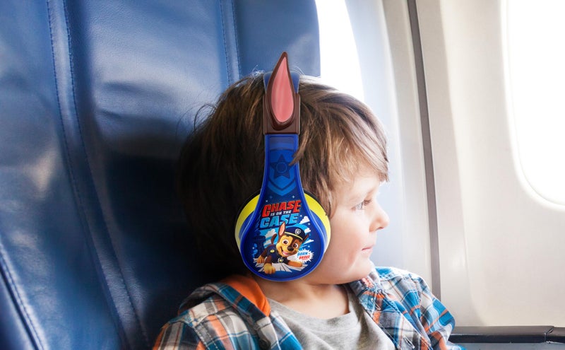 eKids Paw Patrol Kids Bluetooth Headphones, Wireless Headphones with Microphone Includes Aux Cord, Volume Reduced Kids Foldable Earphones for School, Home, or Travel - Image 4