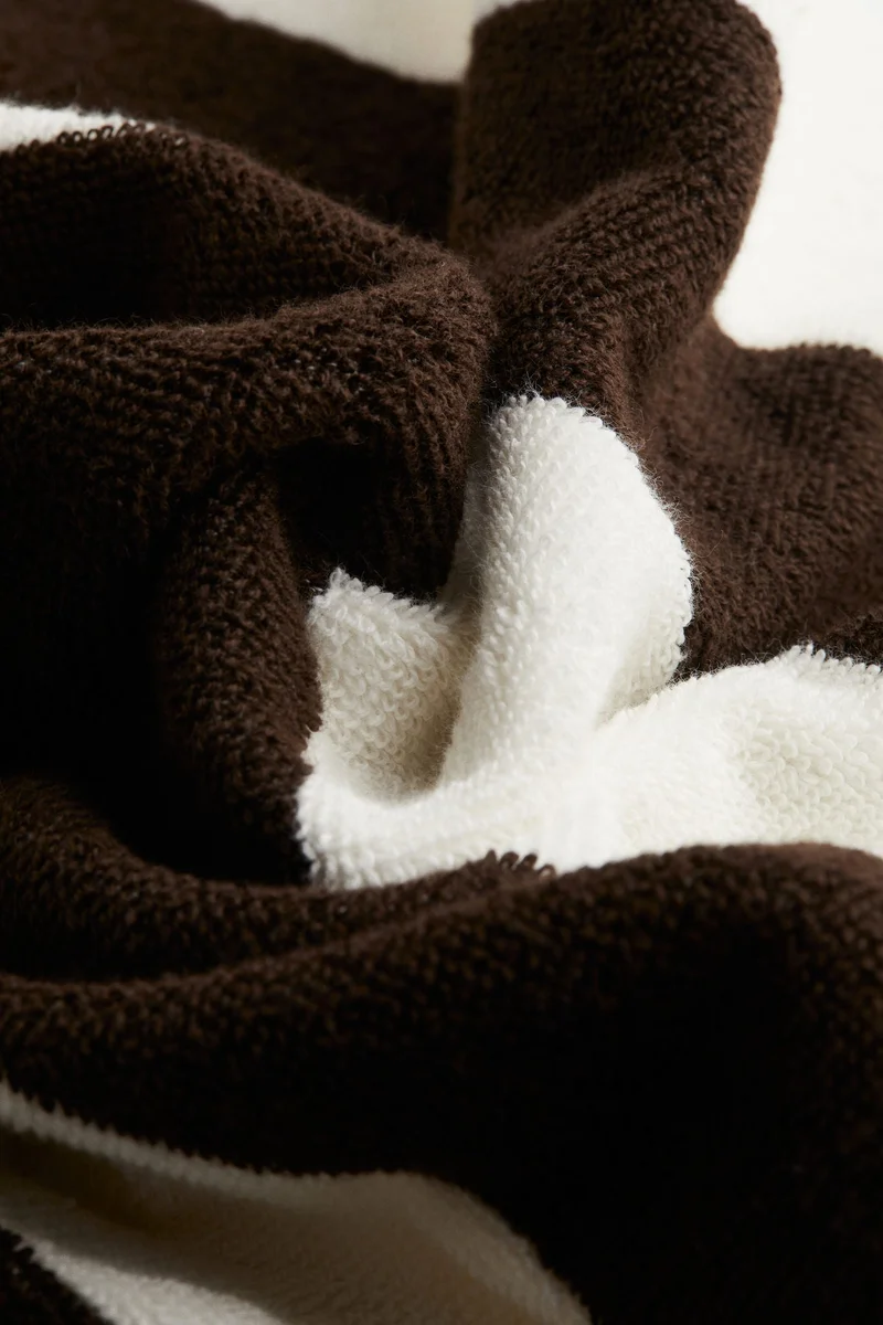 H&M Striped hand towel