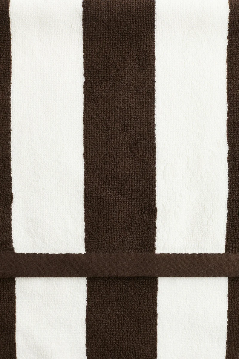 H&M Striped hand towel