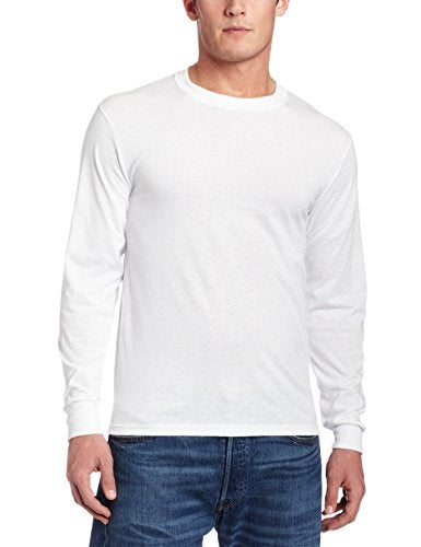 Soffe Dri Release Long Sleeve Tee, White, Large - Image 2
