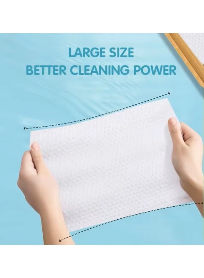 مناديل مبللة، مناديل أطفال، عبوة صغيرة مناديل مبللة للسفر، 99% ماء نقي، مناديل أطفال لطيفة بدون رائحة، مناديل أطفال مضادة للحساسية وغير معطرة، مناديل متعددة الاستخدامات، آمنة للعناية ببشرة الطفل، خالية من الكحول، للأطفال والرضع، 80 منديلًا في العبوة - Image 4