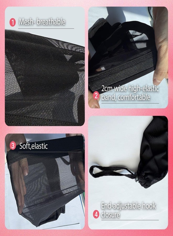 Neacus Upgraded Hair Weave Sleeve for Locs - Highly Elastic and Strong Design Wraps The Hair In All Directions, Comfortable, Breathable Suitable for Black Women. (black) - Image 4
