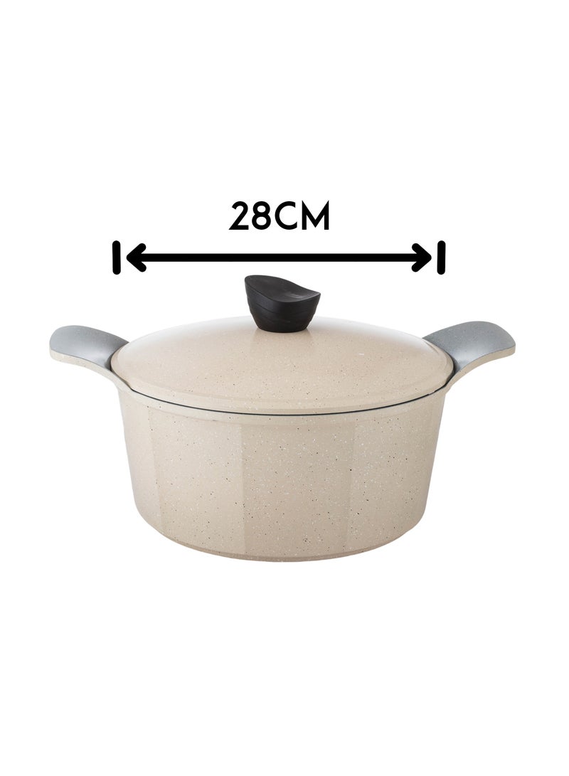 LAHOYA 12-piece cookware set made of high-quality granite with Korean materials and specifications and Saudi industry - Image 2