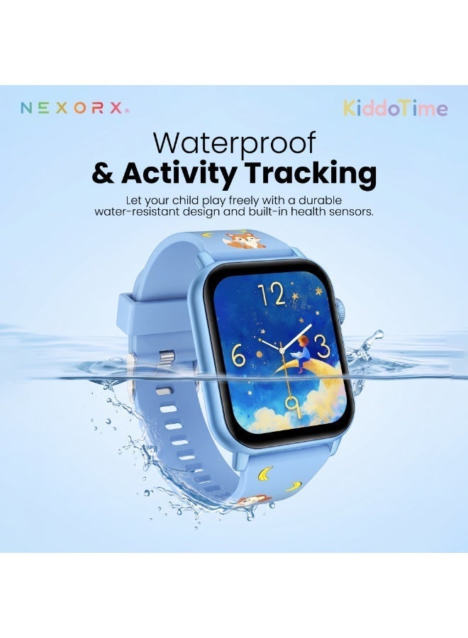 NEXORX Kids Smart Watch with Games & Camera | Best Gift for Boys & Girls | Easy Touch Screen | NEXORX KiddoTime (Blue) - Image 5
