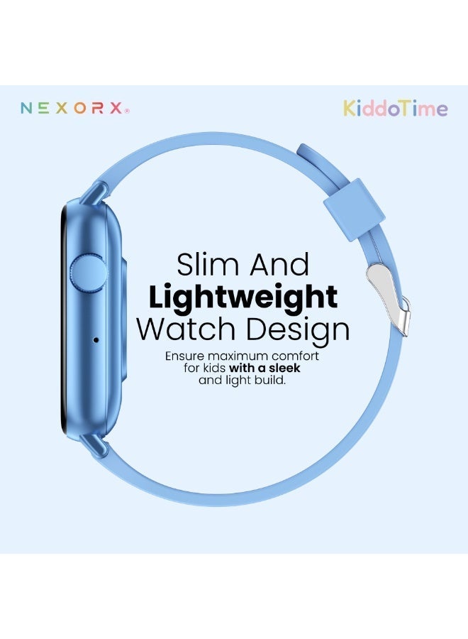 NEXORX Kids Smart Watch with Games & Camera | Best Gift for Boys & Girls | Easy Touch Screen | NEXORX KiddoTime (Blue) - Image 2