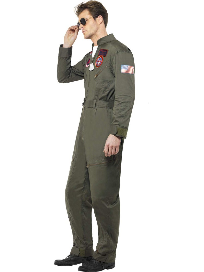 Smiffys Smiffys Officially Licensed Top Gun Deluxe Male Costume  - Image 2