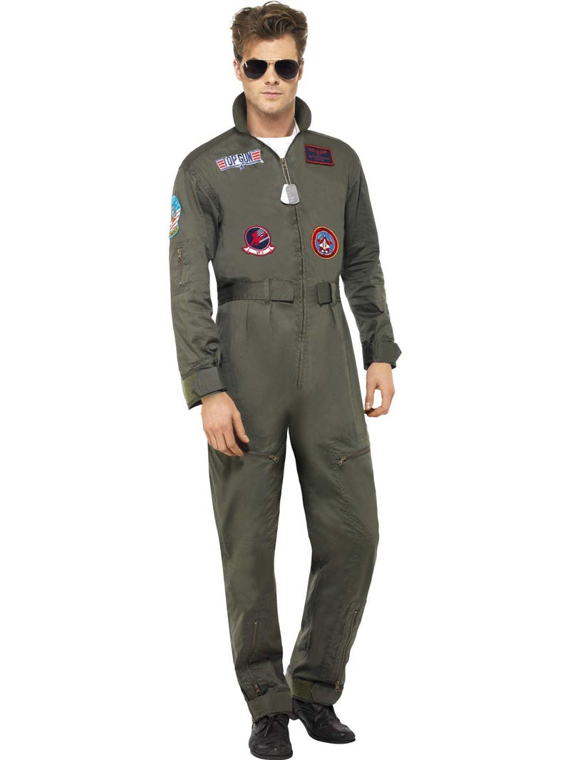 Smiffys Smiffys Officially Licensed Top Gun Deluxe Male Costume  - Image 1