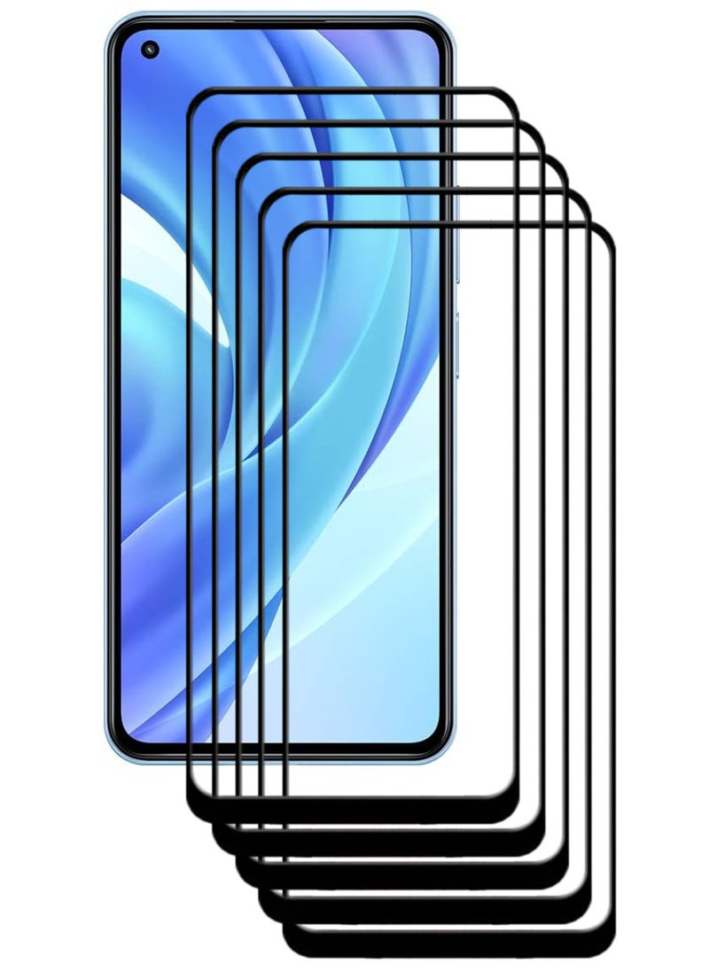 ACLIX 5 Pieces Antistatic ESD Dustproof Premium Quality High Definition Tempered Glass Screen Protector Designed For Xiaomi Mi 11 Lite - Image 1