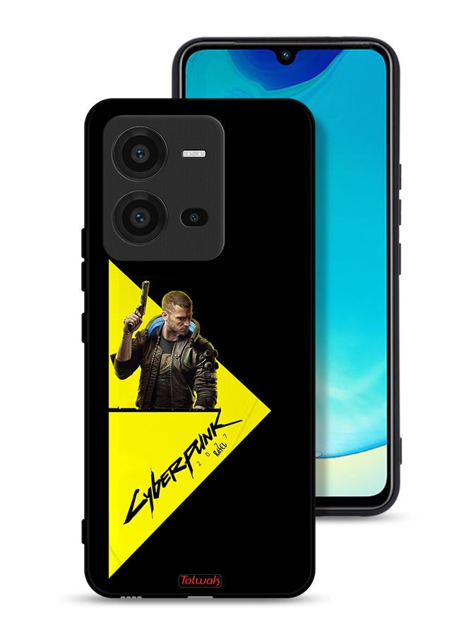 Tolwak Vivo V25 5G Protective Case Cover Cyberpunk 2077  - Image 1