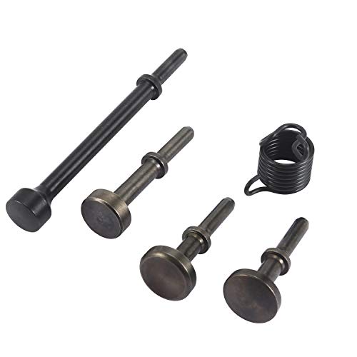 Anndason 5 Pcs Smoothing Pneumatic Air Hammer Pneumatic Chisel Bits Tools Kit - Image 1