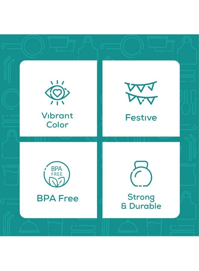 قوستو عبوة مريحة [16 أونصة - 240 كوبًا بلاستيكيًا أحمرًا للاستخدام مرة واحدة، أكواب شرب للحفلات والمناسبات والاستخدام اليومي] - Image 4