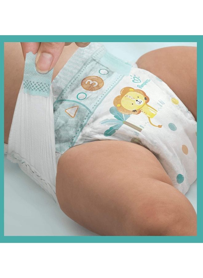Pampers Pack of 112 Baby Dry Size Strong and Stretchy Monthly Nappies - Image 5