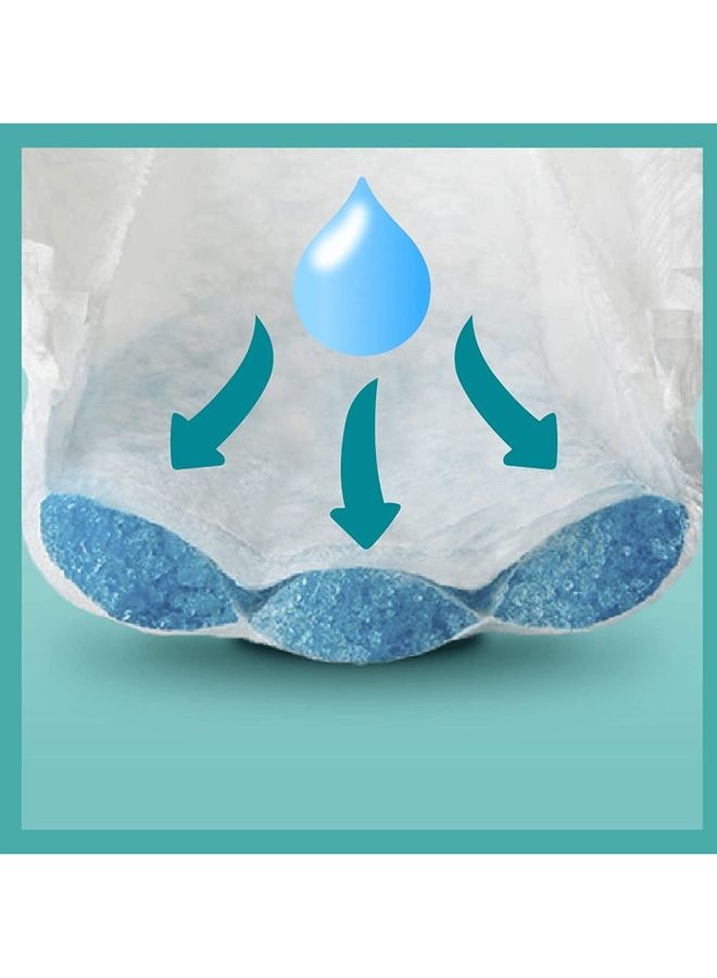 Pampers Pack of 112 Baby Dry Size Strong and Stretchy Monthly Nappies - Image 3