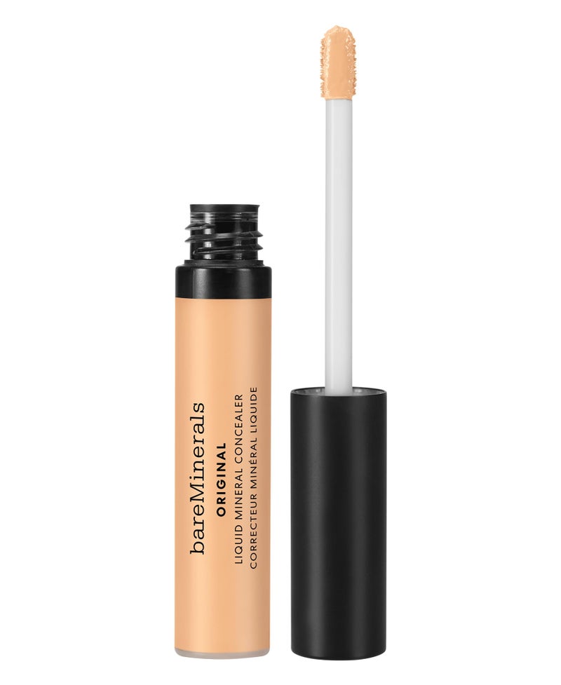 bareMinerals Original Liquid Mineral Concealer Brightening Dark Circle Eye Concealer Reduces Look of Fine Lines Buildable Coverage Vegan - Image 2