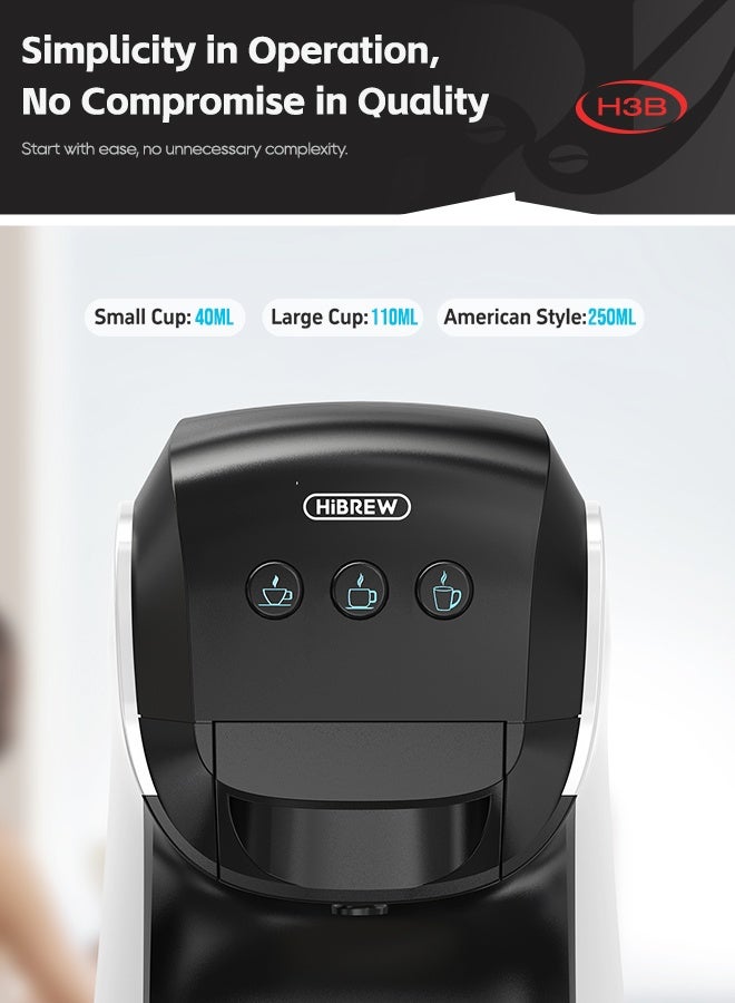 HiBREW 3 in 1 Multiple Capsule Coffee Maker Full Automatic With Hot & Cold Mode H3B - Image 5