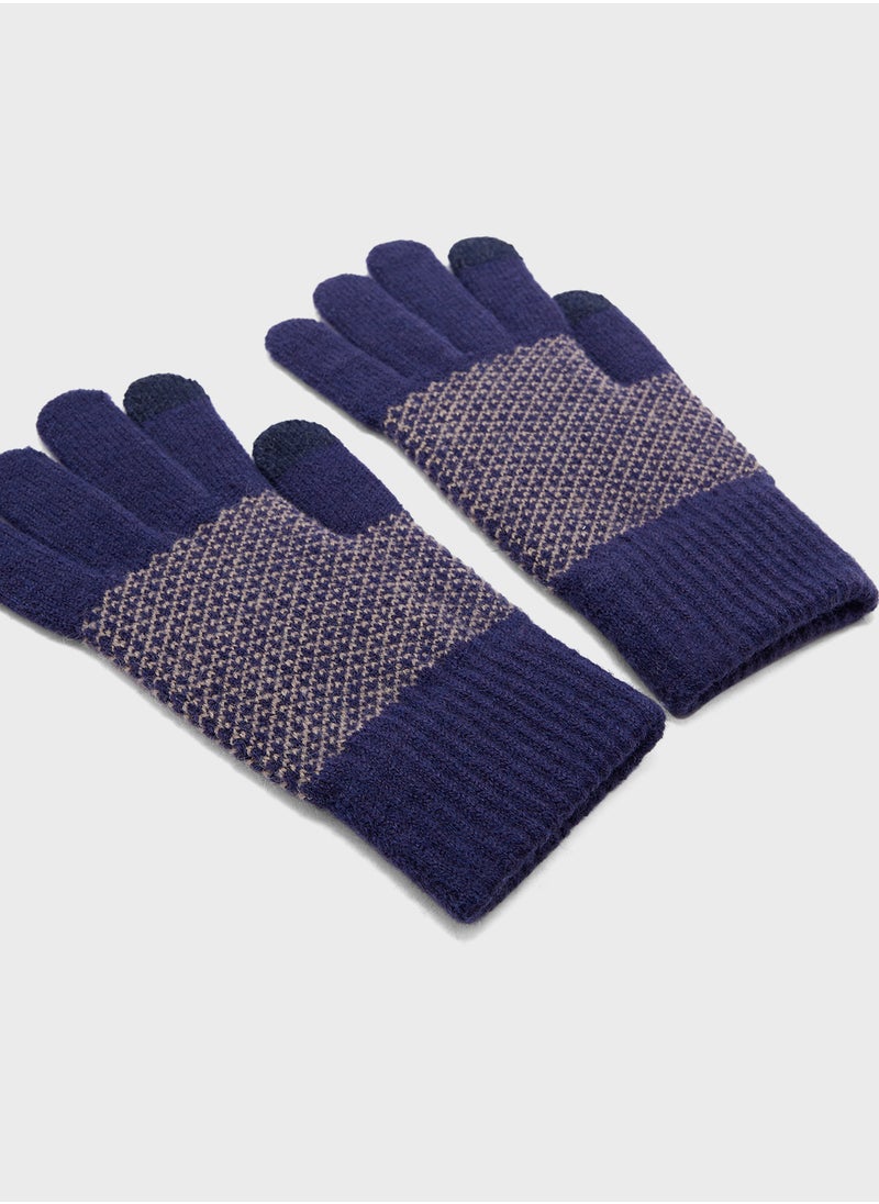 Robert Wood Knitted Gloves  - Image 4