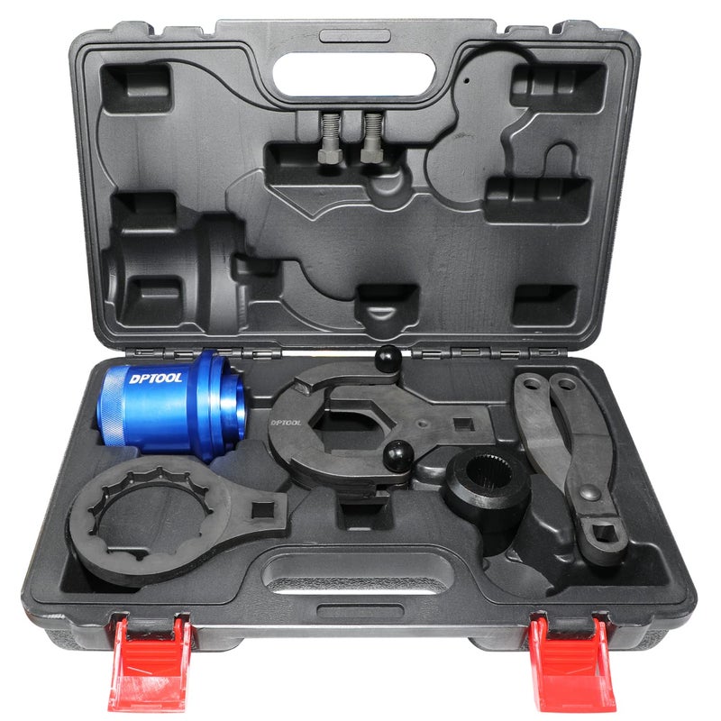 DPTOOL Rear Drive Axle Differential Installer Remover Tool Kit Compatible with BMW E70 E90 E91 E92 X3 X5 X6 RWD 4WD Replace 335040 335050 335060 335080 230020