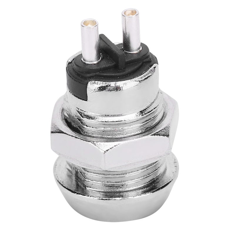 10 Sets Key Switch Stainless Steel On/Off Power Lock Double Pull Switches 12 x 22mm - Image 2