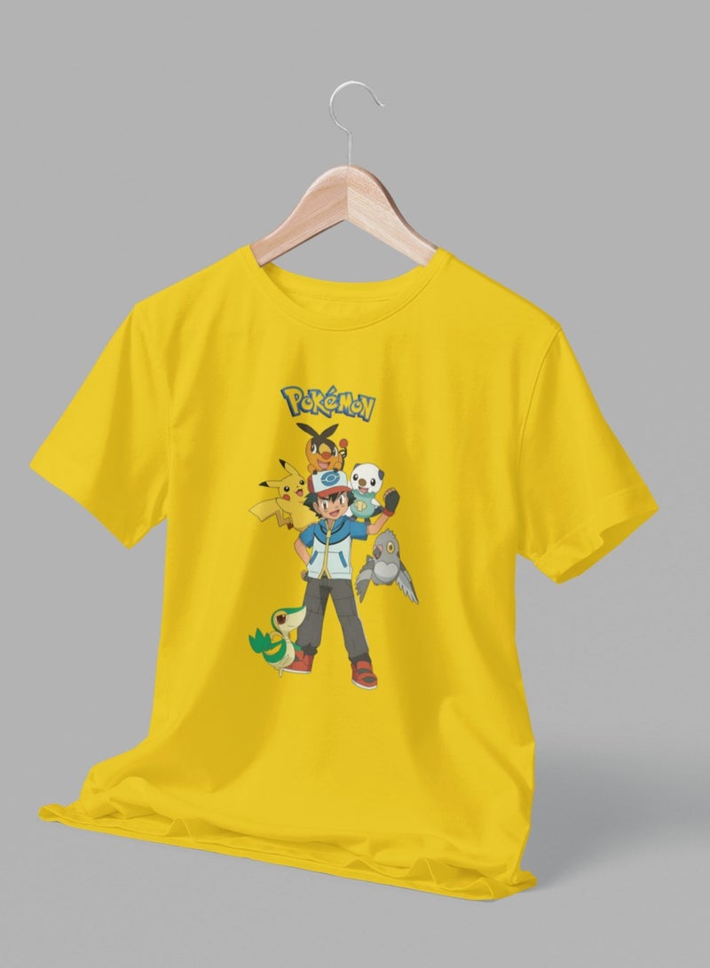 ZOOM Pokémon Pikachu and Friends Adventure Print T-Shirt for Boys