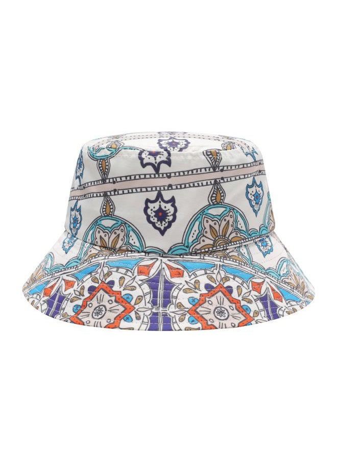 ZLYC Unisex Cute Print Bucket Hat Summer Travel Fisherman Cap for Women Men Teens (Moroccan Paisley)  - Image 3