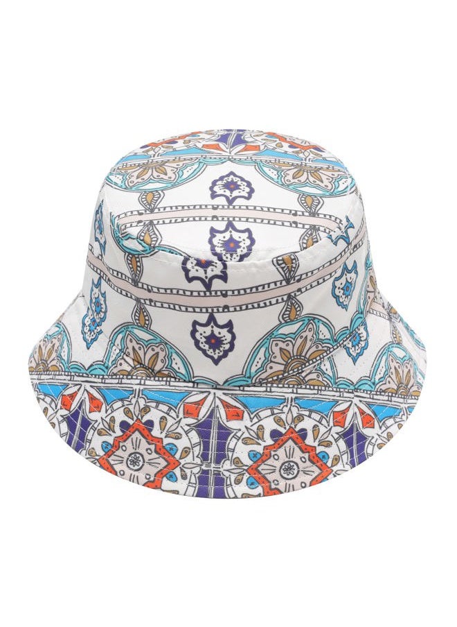 ZLYC Unisex Cute Print Bucket Hat Summer Travel Fisherman Cap for Women Men Teens (Moroccan Paisley)  - Image 1