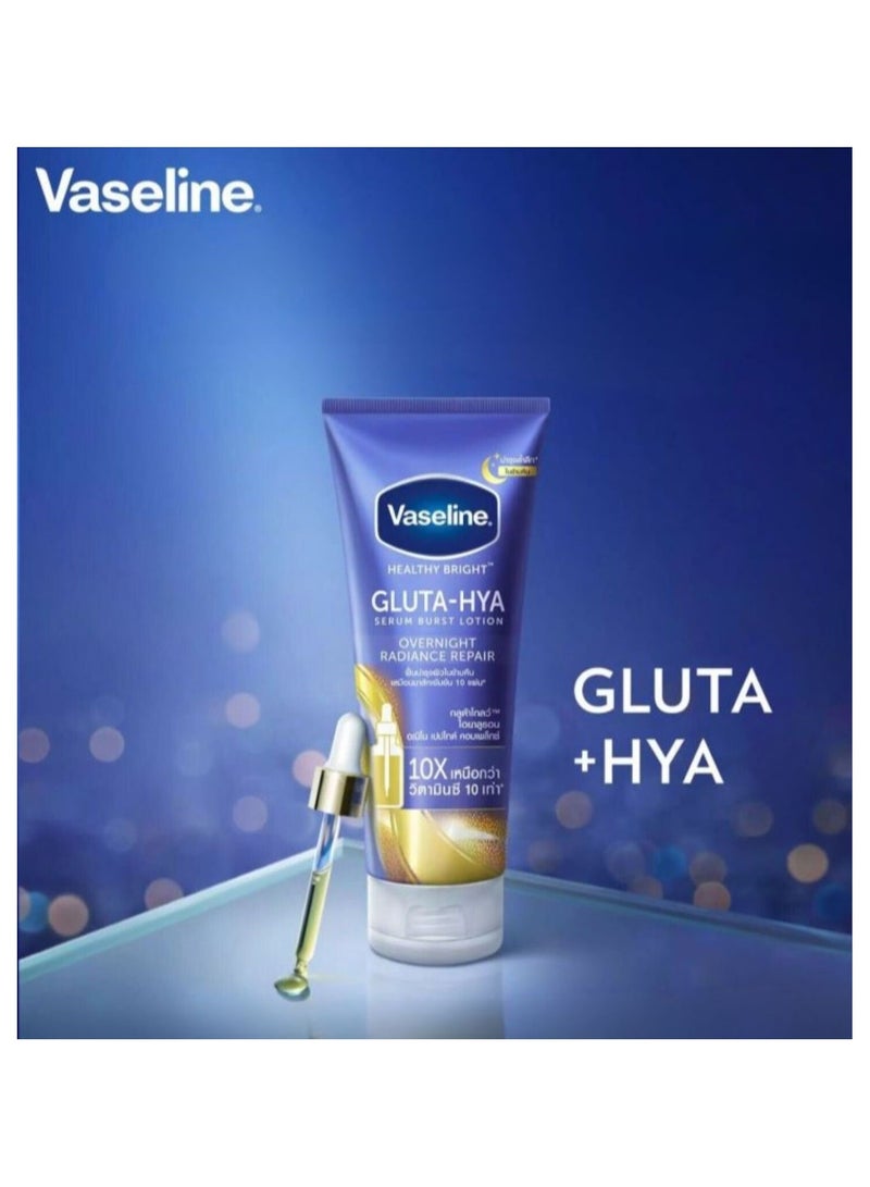 فازلين لوشن انفجاري من مصل جلوتا هيا الصحي والمشرق من الفازلين، 300 مل - Image 2