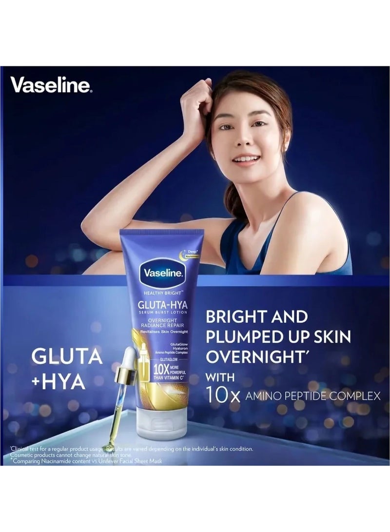 فازلين لوشن انفجاري من مصل جلوتا هيا الصحي والمشرق من الفازلين، 300 مل - Image 4