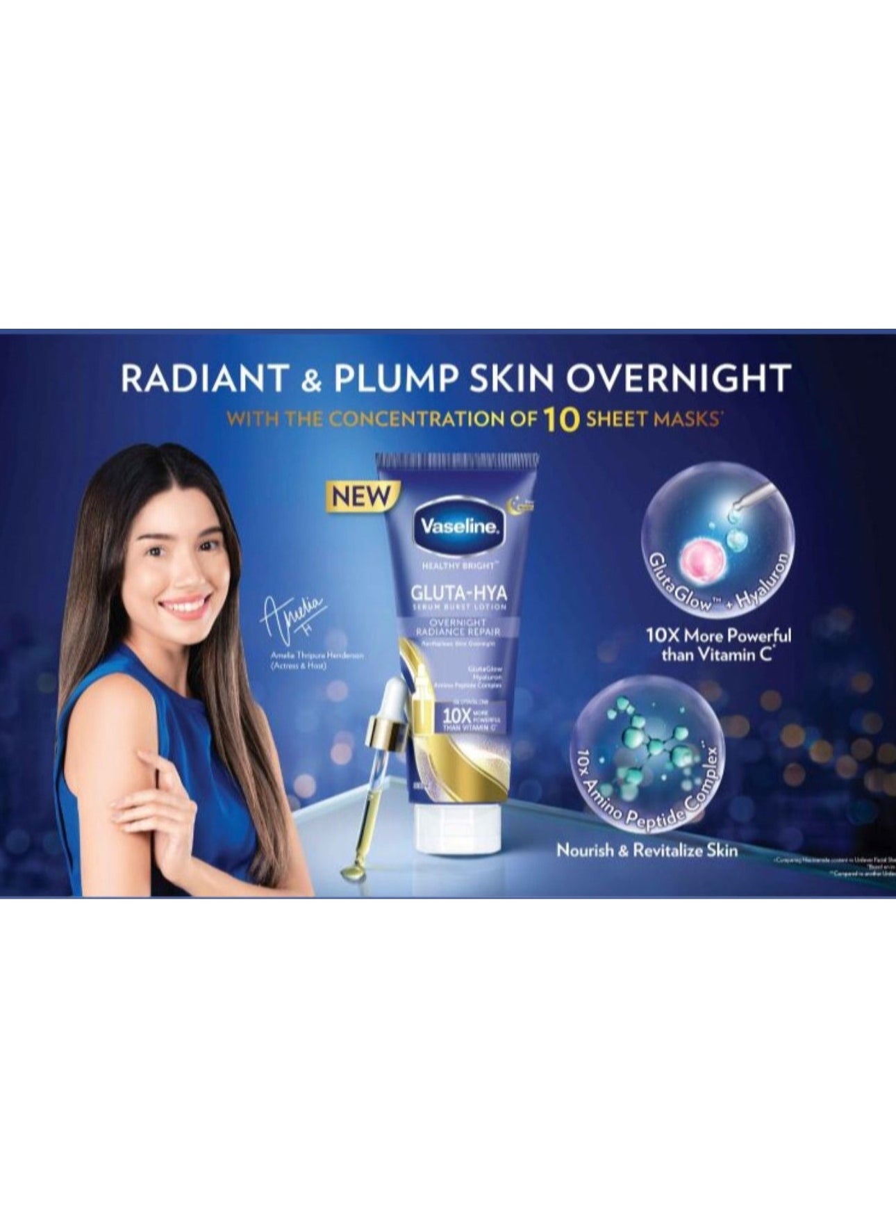 Vaseline Vaseline Healthy Bright Gluta-Hya Serum Burst Vaseline Vaseline Healthy Bright Gluta-Hya Serum Burst