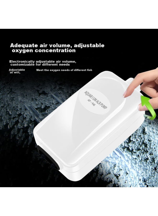 TG Taoge Aquarium Air Pump, Fish Oxygenator Pump, Quiet Small Household Fish Tank Oxygenator, Air Pump Ap928 - Image 4