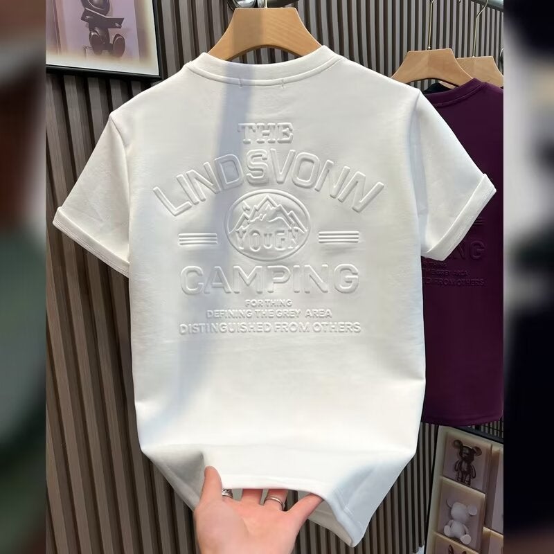 A Large Quantity Of Excellent For Video Buyers Show 220 Grams Of American Short Sleeve T-Shirt T2756 Live Broadcast Has 280 Grams Of Quality - Image 1