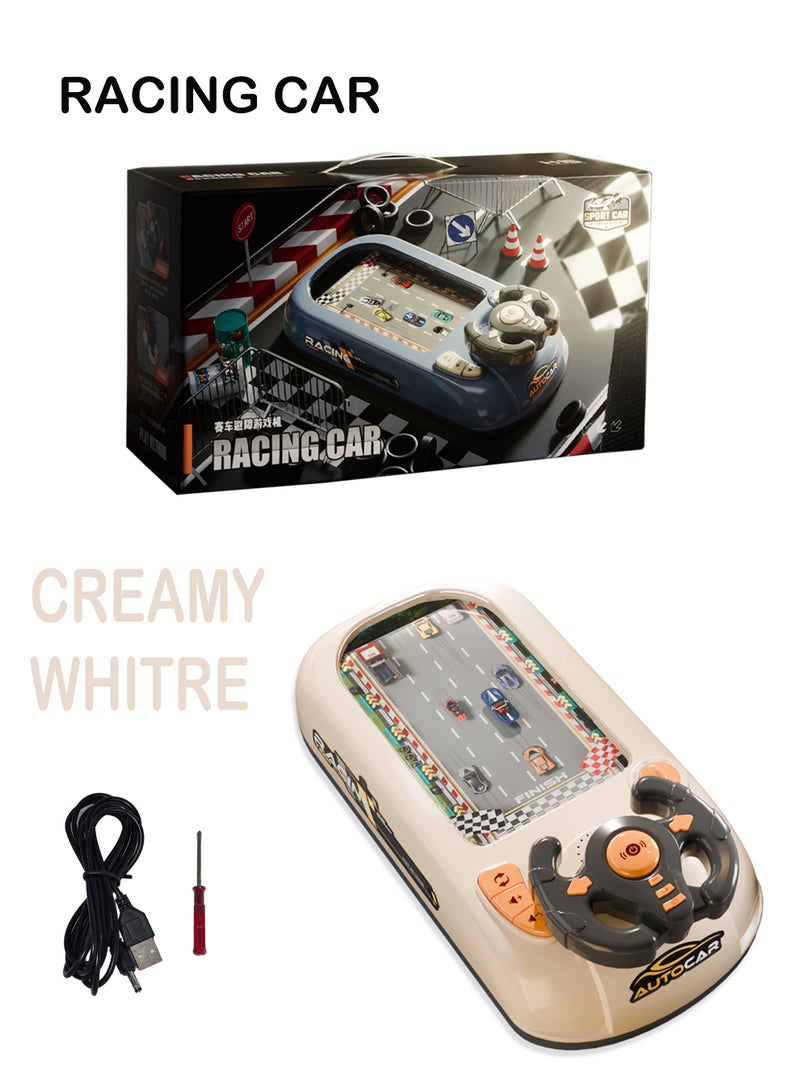 Musical Steering Wheel Toys Toddler Simulated Driving Racing Car Game with Sound Age 3+ Year Old, Interactive Educational Learning Race Car Toy for Boys and Girls Birthday Gift - Image 5