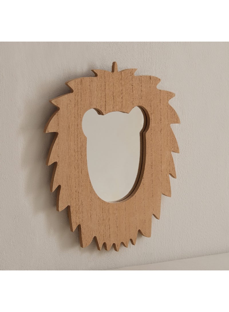 Home Box Forresta Lion Wall Mirror 34.5 x 2 x 28 cm  - Image 2