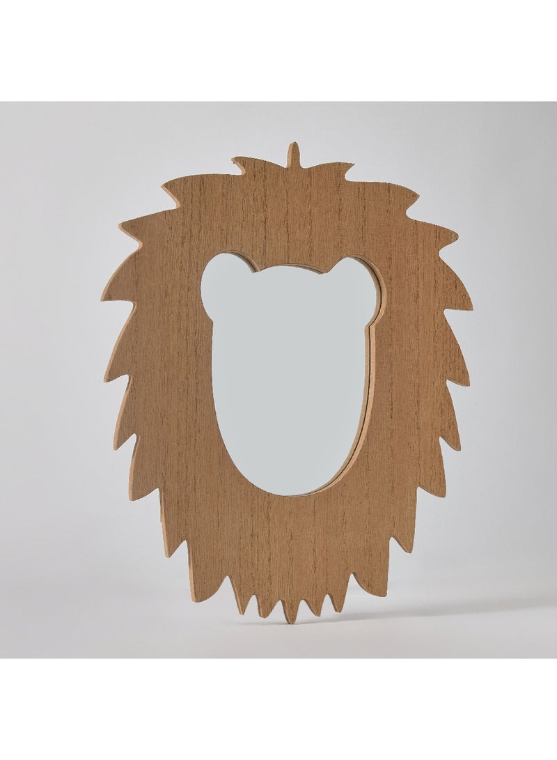 Home Box Forresta Lion Wall Mirror 34.5 x 2 x 28 cm  - Image 5