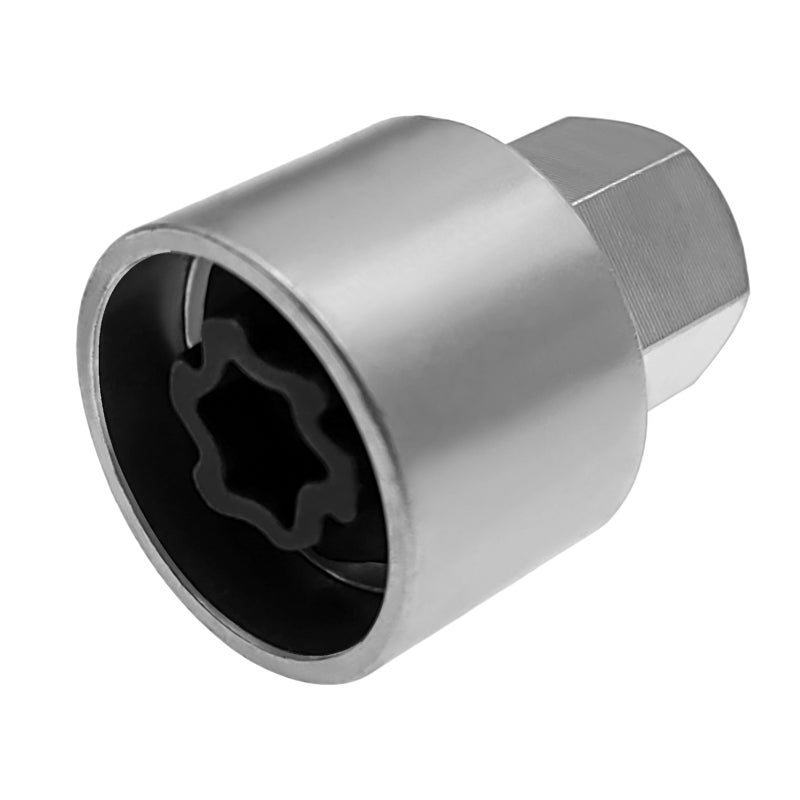 Anti-theft Screw Socket Wrench Silver 532 Unique Customized Fit - Vehicle Wheel Theft Protection Security Master Locking Wheel Nut Key for Car Owners - Image 4