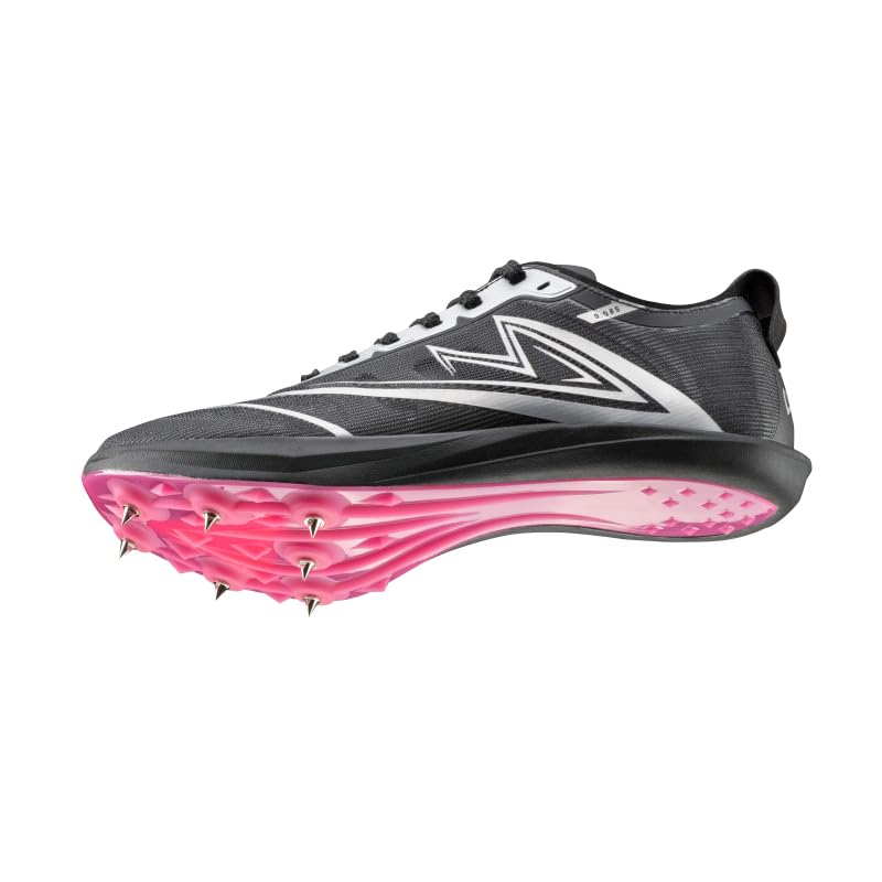 Sonic Cat Track and Field Shoes Men Women Kids Spikes Sneakers Full-Length Carbon Plate Track Race Jumping Sneakers Girls Professional Running Tarck Spikes Shoes Boys (black, Adult, Men, 4.5, Numeric, US Footwear Size System, Medium) - Image 5